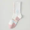 Calcetines Deportivos Profesionales para Mujer, Calcetines de Presión Inferior para Masaje de Maratón, Calcetines sin Costuras hasta la Mitad de la Pantorrilla para Pilates, Fitness, Bádminton