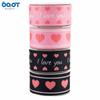 Cinta de San Valentín, decoración de boda, lazo, embalaje de regalo, bricolaje, adorno artesanal, cinta de costilla