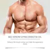 Aceite para el Cuidado del Pecho para Hombre Ximonth Contorno de Pecho para Hombre Hidratante para la Piel Cuidado con Masaje para la Piel