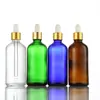 Botella de aceite esencial, botella de vidrio con gotero, botella rellenable, botella vacía portátil para muestras cosméticas, botella rellenable para cápsulas cosméticas