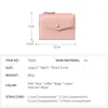 Billetera Corta Casual para Mujer Ins con Diseño de Nicho en Múltiples Colores 80% de Descuento Billetera con Solapa Portatarjetas Integrado