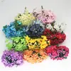 Accesorios para Corona de Flores Ramo Pequeño de Flores Exquisitas Flores Artificiales Hechas a Mano Flores de Boda de Alta Calidad Accesorios para Fotografía