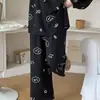 2026 Pantalones Nuevos de Algodón y Seda Verano Pantalones de Pijama de Algodón y Seda para Mujer Cintura Alta Pierna Ancha Estilo Delgado Se Pueden Usar Solos o Fuera de Casa Pantalones