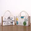Bolsa de Yute Logo Personalizado Bolsa Tote en Blanco Compras Bolsa de Lino Regalo Personalizado Bolsa Tote de Lona Tridimensional