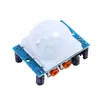 Módulo sensor infrarrojo de cuerpo humano HC-SR501 sonda de sensor infrarrojo piroeléctrico placa azul modelo nuevo
