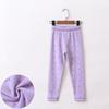 Pantalones de otoño de terciopelo Zhende de doble cara para niños, cálidos, con forro de terciopelo, base, pantalones de otoño e invierno para niños y niñas, pantalones de ropa interior calefactora