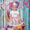 Accesorios para Fiesta de Cumpleaños Infantil Falda Tutú Arcoíris para Niños Pequeños y Medianos Falda Tutú con Lentejuelas al por Mayor para Niñas