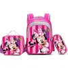 Nueva Mochila Escolar de Dibujos Animados Kpop Sudamericana de Comercio Exterior Set de Tres Piezas Mochila Ultra Ligera Impermeable