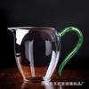 Taza de justicia Caotang vidrio de borosilicato alto vajilla de té de oblea mar de té resistente al calor taza uniforme hogar juego de té kung fu taza de mérito