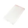 Bolsa de empaque para joyería OPP, cabezal de tarjeta, autoadhesiva, bolsa pequeña, autosellante, plástico de alta transparencia, bolsa de empaque para joyería de aretes