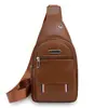 Bolsa de Peito Impermeável para Homens 2025 Novo Estilo Coreano Simples Múltiplos Bolsos Bolsa de Ombro Masculina Bolsa Transversal Casual Masculina Fashion