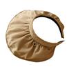 Sombrero de Sol Vacío de Concha Estilo Coreano Combinable Sombrero de Sol para Exterior Portátil Enrollable Banda para el Cabello Moda Protección Solar Sombrero de Sol