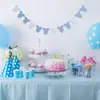 Macacão de Bebê Bandeira Chá de Bebê Menino Menina Revelação de Gênero Decoração de Festa de Aniversário