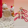 Colgante de oro de 999 de pura felicidad, serie Caballo Dios de la Fortuna con cordón para colgar, un regalo promocional para joyerías de oro