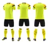 Nuevo conjunto de camiseta de fútbol de verano para partidos de fútbol, apto para adultos y niños, personalizable con números, camiseta de equipo de manga corta de secado rápido