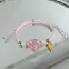 Pulsera de Cristal con Cuentas de Mariposa, Pulsera de Diseño de Alta Gama Ins, Regalo para Novia, Nueva Pulsera de Mejor Amiga de Aspecto Caro