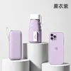 Mini Paraguas de Bolsillo tipo Cápsula 40% de descuento con Correa Ancha, Protección Solar, Protección UV, Ligero y Compacto, Paraguas Personalizable