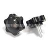 Fabricante Original 38 # Flor de Ameixa Hexagonal Liso Frontal Slot de Carro Alça Plástica Alça Plástica Parafuso de Ajuste
