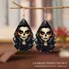 Brincos Halloween Acessórios de Orelha de Fantasma de Halloween Presente Novo 2025 Design de Desenho Animado Divertido Acrílico