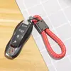Chaveiro de Corda Trançada Casual para Carro Criativo Anti-Perda Fivela de Ferradura Fivela em D Chaveiro de Carro Atacado