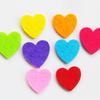 Decoración Creativa para el Día de la Madre del Fabricante Embellecimiento Pegatinas de Pared de Amor Tamaño Personalizable con Formas de Corazón de Melocotón No Tejido