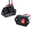 Conector hembra Tipo-C de dos hilos con fijación por tornillo, equipado con un interruptor, para productos de cuidado personal, tapón de cola de puerto de carga