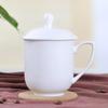 Taza Clásica para Conferencias, Taza de Cerámica Blanca de Alta Calidad para Regalo de Oficina, Logo Personalizado, Imagen, Texto, Publicidad, Regalo, con Tapa