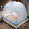 2026 Novo Modelo Mosquiteiro Mágico Tipo Iurta Sem Instalação à Prova de Mosquitos