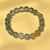 Pulseira de Cristal Unisex Simples Tigela do Tesouro Fantasma Verde Acessórios de Joias com Contas Soltas