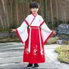 Hanfu meninas roupas chinesas meninos escrituras de três caracteres discípulos estilo antigo primavera e outono meninos estilo chinês traje antigo homens