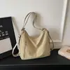 2026 Tendencia de Exportación Nueva Moda Versátil Bolso de Hombro para Mujer Bolso Cruzado Casual Simple Bolso de Tela Repelente al Agua