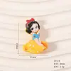 Acessórios Criativos de Resina de Anime Branca de Neve Cola de Creme Headwear DIY Grampo de Cabelo Chaveiro Material para Sapato com Furo
