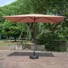 Sombrilla Rectangular Recta Sombrilla de Exterior Sombrilla de Ocio Sombrilla de Columna Central Sombrilla de Patio Sombrilla de Playa Sombrilla Solar 2x 3 m