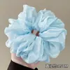 Estilo perezoso 2026 nuevo coletero de oso con pompón y diseño floral, accesorio para el cabello retro y de alta gama para mujeres