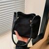 Bolso de Hombro Grande de Textura Escarchada para Mujer 2023 Invierno Nuevo Estilo Bolso Sencillo de Viaje para Mujer Tote Bandolera Bolso Grande