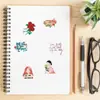 50 Hojas/Pegatinas Inspiradoras Creativas de Sanación y Amor Propio para Cuadernos, Papelería, Decoración DIY Pegatinas al por Mayor