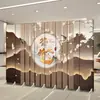 Nueva mampara de estilo chino sala de estar bloqueo entrada del vestíbulo del restaurante pared de fondo del hotel casa móvil pantalla plegable