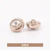 Botones Metálicos para Camisas, Botones de Punto para Suéteres, Botones, Accesorios Dorados para Ropa