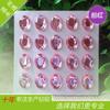 Celebridade da Internet Popular 10*14mm 20 Oval Infantil DIY Acrílico Cristal Diamante Adesivos