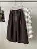 Pantalones cortos retro de pana estilo japonés para mujer, versión coreana de otoño, talla petite, pantalones de pierna ancha con patchwork, pantalones tipo globo adelgazantes y que favorecen la figura
