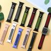 Adecuado para Correas de Apple Watch Applewatch10/Se/S10 Sección Doble Nike Correa Deportiva de Silicona para Reloj