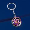 Llavero de cubo de rueda de coche, colgante de metal para llaves, regalo pequeño para coche 4s