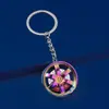 Llavero de cubo de rueda de coche, colgante de metal para llaves, regalo pequeño para coche 4s
