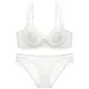 Estilo europeo y americano, superventas, lencería sexy de encaje, ultrafina y transparente, diseñada para hacer que los senos grandes parezcan más pequeños y prevenir la flacidez, color rojo, perfecta para tu año zodiacal