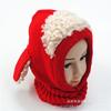 Sombrero de Invierno Nuevo para Niños Sombrero de Perro Sombrero de Conejo Sombrero de Orejas Sombrero de Lana Tejido para Niños Cálido Lindo a Prueba de Frío