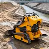 Exportación de cargadoras compactas de orugas multifuncionales a Perú, incluyendo cargadoras compactas pequeñas para recolección y transporte de residuos, con implementos intercambiables