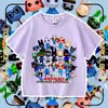 Ropa de mercancía del nuevo juego Animal Hospital, camisetas de manga corta para niños, tops de manga media, modernos