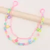 Corrente de Calça Estrela Colorida de Acrílico da Moda para Mulheres Fofa Cor Doce Corrente de Cintura Personalizada Versátil Acessório Criativo