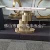 Soporte de pata para mesa de recibidor de acero inoxidable Marco para mesa consola de losa de roca mármol Base para estante de entrada pasillo Mueble Lujo Ligero