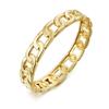 Pulsera Delgada al Por Mayor Hueca de Alta Gama Chapada en Oro Aleación Moda Sencilla Coreana Transfronteriza